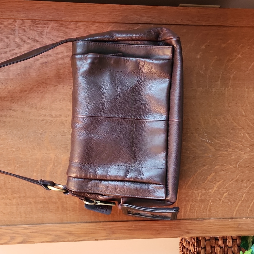 Rolfs Leather Shoulder Handbag